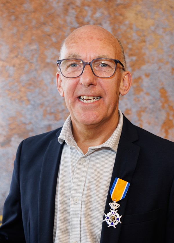 Koninklijke onderscheiding voor Paul Schouten uit Moergestel