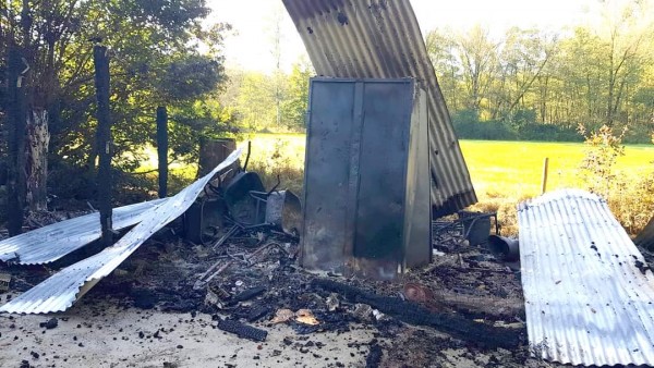 Brandstichting en inbraken op Kampina tussen Oisterwijk en Haaren (Update)