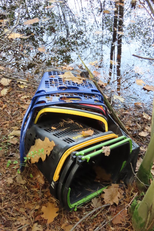 Afvaldumping in Oisterwijks ven