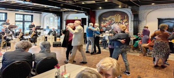 Swingende dansmiddag in Tiliander Oisterwijk met Ballroom syncopators
