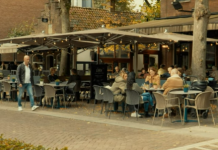 Jack van Gestel neemt nieuwe clip op in Oisterwijk