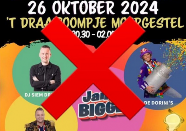 Feest van de Lange Nacht gaat niet door