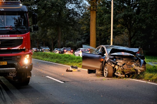 Ernstig ongeval en lange files N65 bij Oisterwijk