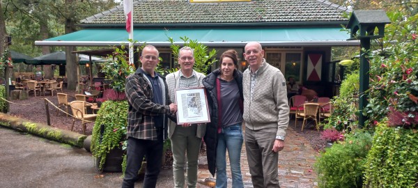 Foto van 110 jaar oude Boshuis Venkraai aangeboden