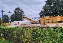 Nachtelijke werkzaamheden aan spoor Oisterwijk