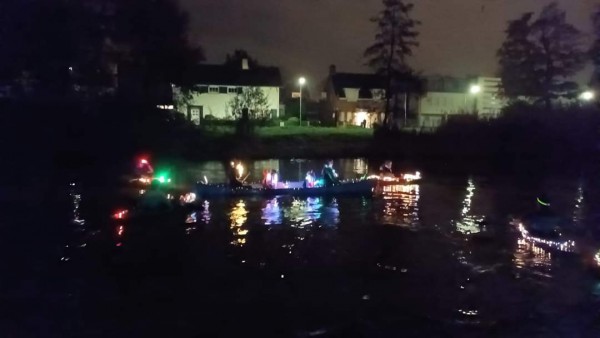 Jaarlijkse Lichtjestocht van Kanovereniging Oisterwijk!