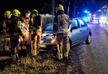Autobrand op N65 bij Oisterwijk was snel geblust