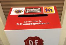 Douwe Egberts punten voor de Voedselbank