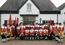 Vijf jubilarissen bij Gilde St. Joris Haaren