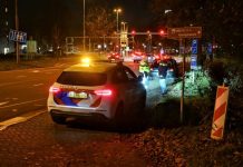 Man door Politie met getrokken wapens aangehouden na achtervolging