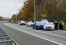 Man aangehouden na achtervolging met 15 politiewagens