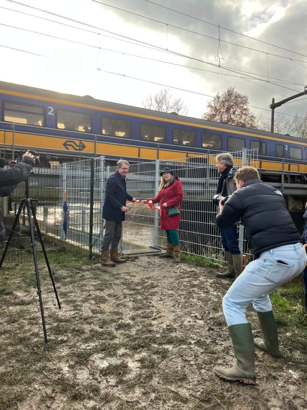 Onderdoorgang spoor bij kasteel Nemerlaer Haaren geopend