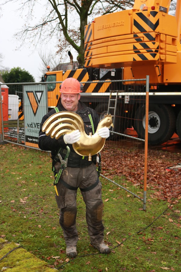 Gouden haan terug in Haaren