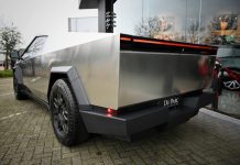 Ondanks verbod nog steeds illegale proefritten met Tesla Cybertruck in Oisterwijk en Haaren