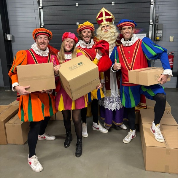 Stichting heeft 140 kinderen blij kunnen maken