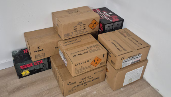 Haaren ontsnapt aan ramp met honderden kilo’s illegaal vuurwerk