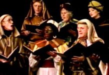 Beeldbank Oisterwijk: Tilburgs Byzantijns koor te gast in LOVO-uitzending, 1998