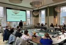 Tovervogel bezoekt Gemeente Oisterwijk