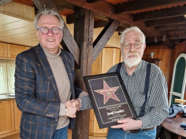 Oisterwijker Joost Knotter benoemd tot erelid van LOVO