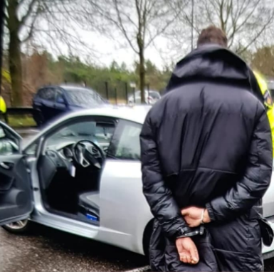 Tilburger aangehouden na vlucht over N65