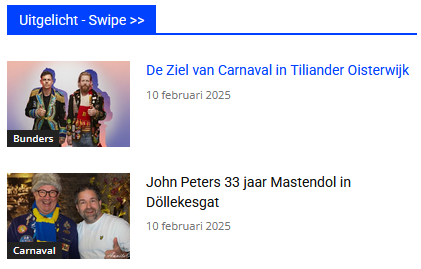 Wist je dat? Swipen!