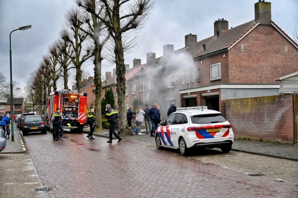 Woningbrand in badkamer Oisterwijk