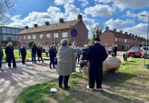 Bankje voor Fia in Westend Oisterwijk