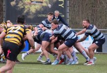 Oisterwijk rugbyteam van de Oysters wint uitwedstrijd in Castricum
