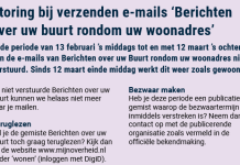 Mogelijk grote gevolgen door fout gemeente