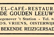 Advertenties van toen: De Gouden Leeuw