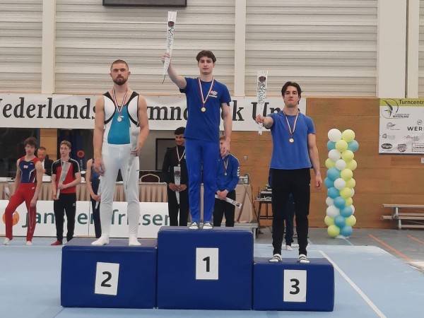 Oisterwijker Mark Verstijnen haalt goud tijdens NK Turnen