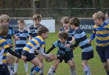Nagenieten van rugbyspel Oysters Oisterwijk