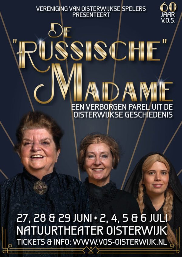 VOS speelt de Russische Madam in Natuurtheater Oisterwijk (+Video)