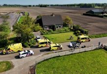 Vier gewonden bij aanrijding met wielrenners Moergestel