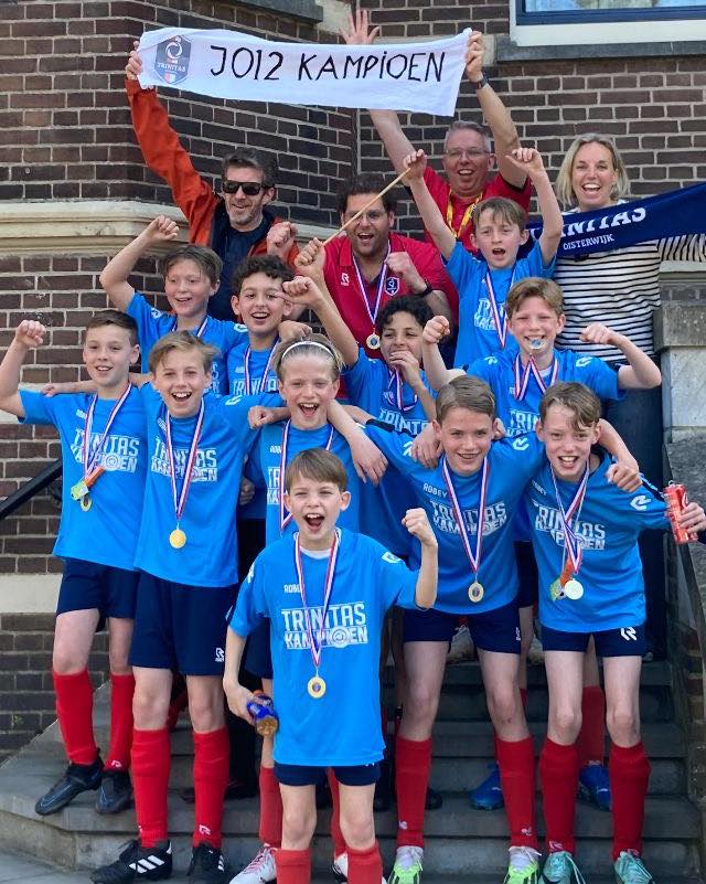 Ook bij de jeugd van Trinitas spelen Kampioenen!