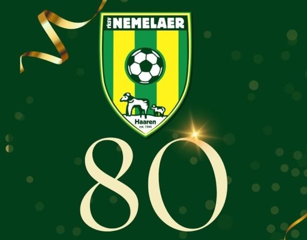 Jubileumfeest bij 80-jarige voetbalclub Nemelaer Haaren