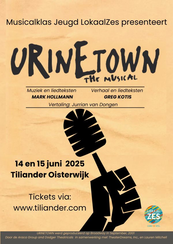 Urinetown the Musical te zien in Tiliander Oisterwijk