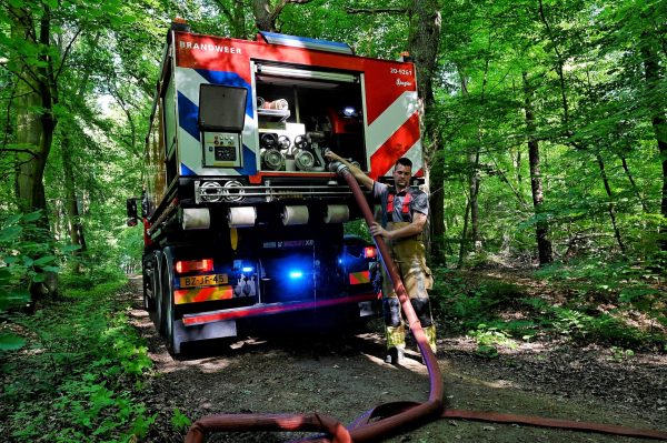 Bosbrand Oisterwijkse bossen vermoedelijk aangestoken