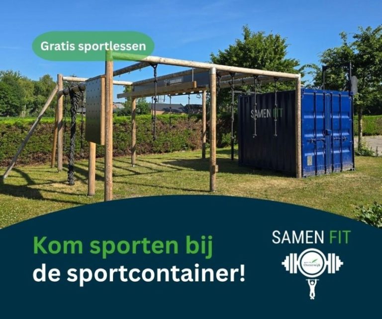 Gemeente Oisterwijk: Blijf in beweging met de sportcontainer