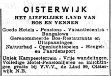 Advertenties van toen: Horeca in het Bosgebied