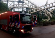 Brandweer Oisterwijk oefent in de Efteling