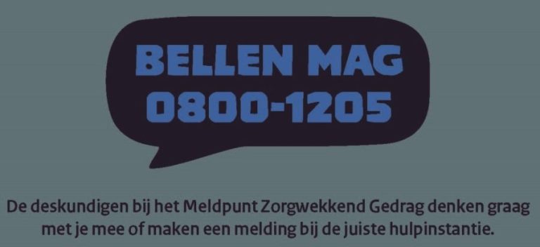 Gemeente Oisterwijk: Meldingen over zorgwekkend of verward gedrag