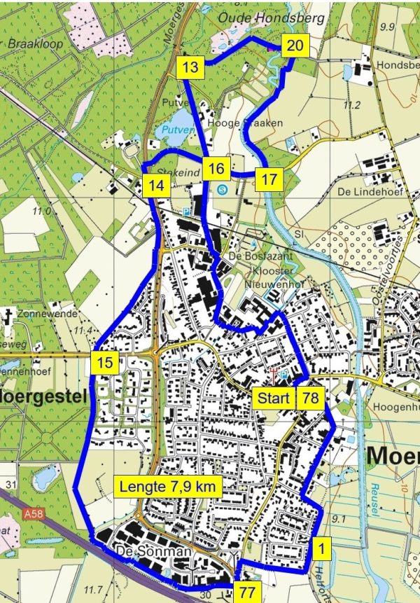 Eerste van de maand wandeling