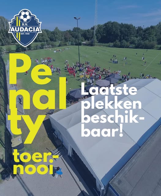 Doe jij mee met het Audacia Penaltytoernooi?