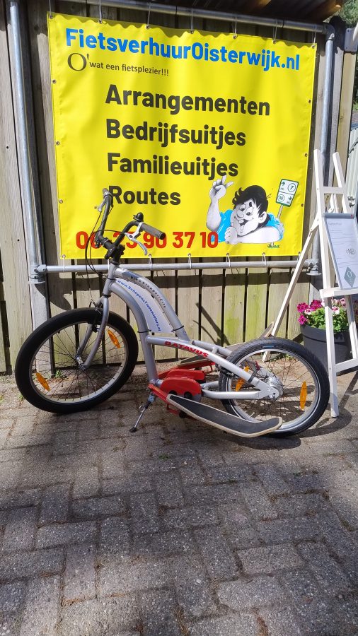 Kei leuk: Huur een bikestepper!