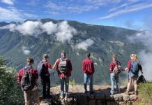 Nieuwe scouts gedoopt en de oudere naar Italië