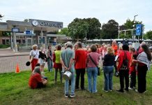 Donderdag opnieuw demonstratie voor Gaza bij station Oisterwijk