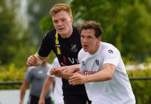 Trinitas Oisterwijk tegen FC Tilburg