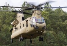 Oefenvluchten Chinook helikopters boven Oisterwijk en omgeving