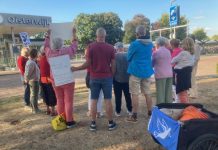 Gaza protesten in Oisterwijk gaan door